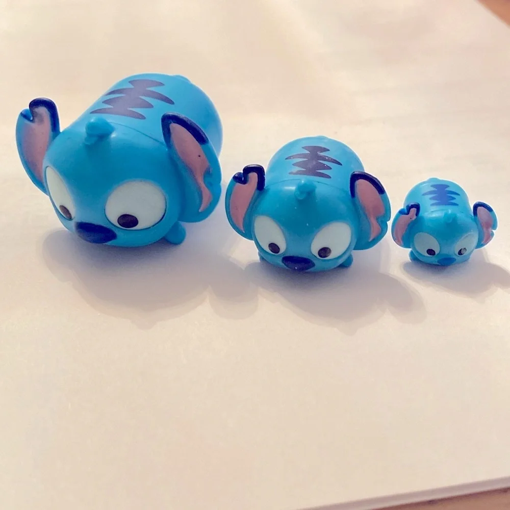 Tsum Tsum Stitch 3 each - small, medium and large.
